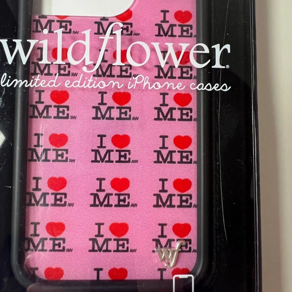 Wildflower iPhone 16 Pro Case Limited Edition I Love Me Pink Heart AWME2016P NEW